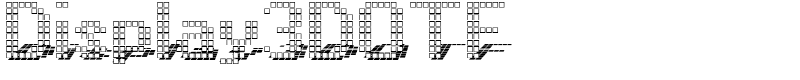 Display3DOTF Font