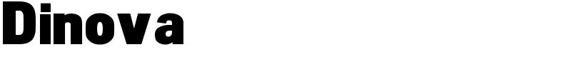 Dinova Font