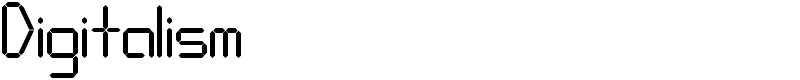 Digitalism Font
