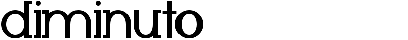 Diminuto Font
