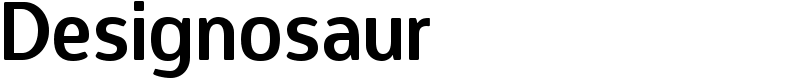 Designosaur Font