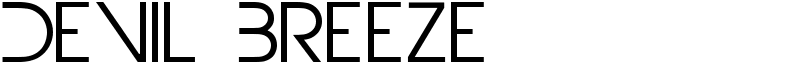 Devil Breeze Font