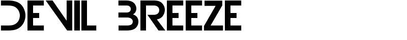Devil Breeze Font