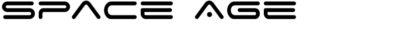 Space Age Font