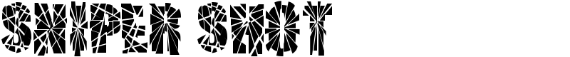 SNIPER SHOT Font
