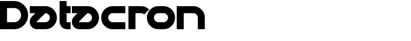 Datacron Font