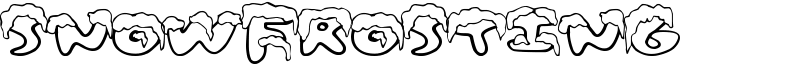 SnowFrosting Font
