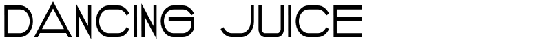 DANCING JUICE Font