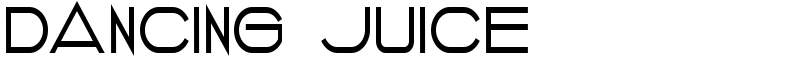DANCING JUICE Font