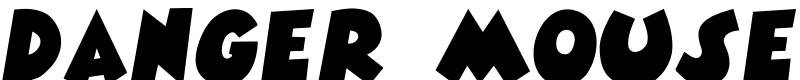 DANGER MOUSE Font