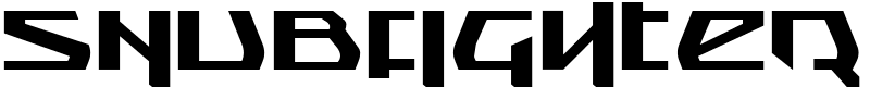 Snubfighter Font