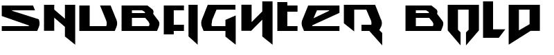 Snubfighter Bold Font