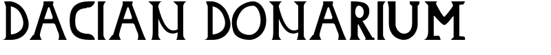 Dacian Donarium Font