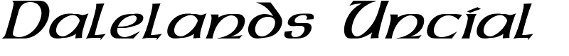 Dalelands Uncial Font