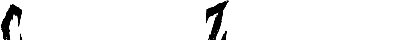Curse of the Zombie Font