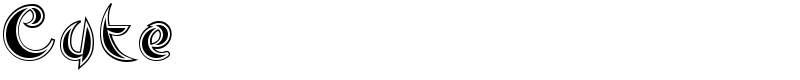 Cute Font