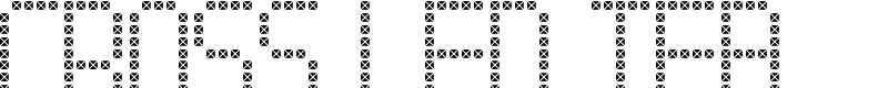 Cross led tfb Font