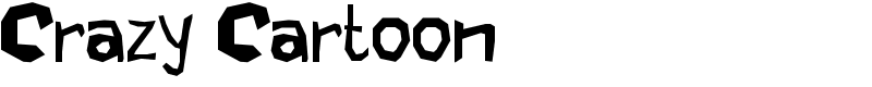 Crazy Cartoon Font