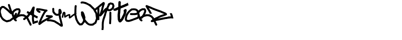 crAzy-WRiterZ Font