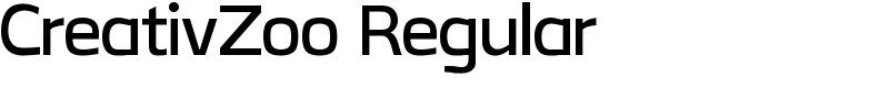 CreativZoo Regular Font
