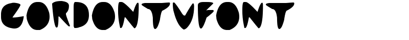 cordontvfont Font