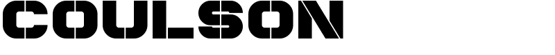 Coulson Font
