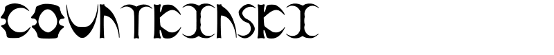 countkinski Font
