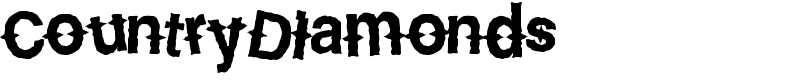 CountryDiamonds Font