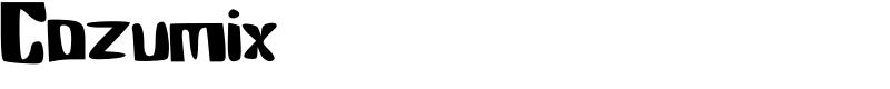 Cozumix Font