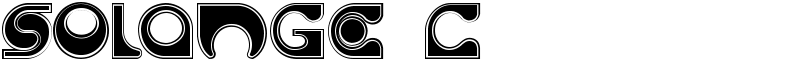 Solange C Font