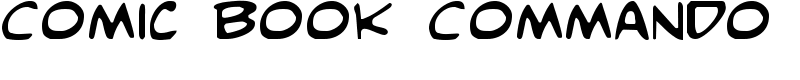 Comic Book Commando Font