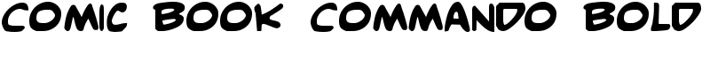 Comic Book Commando Bold Font