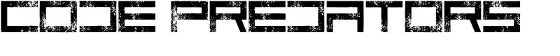 Code Predators Font