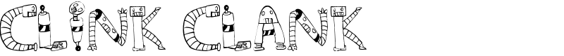 Clink Clank Font