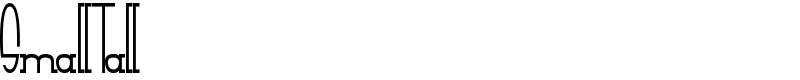 SmallTall Font