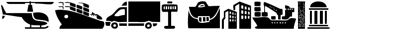 City Icons Font