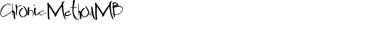 ChronicMethodMB Font
