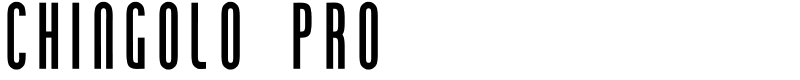Chingolo Pro Font
