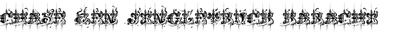CHASE ZEN JINGLETRUCK KARACHI Font