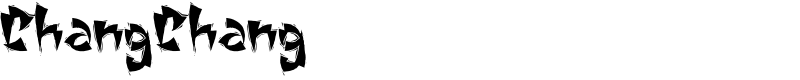ChangChang Font