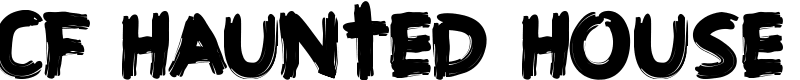 CF Haunted House Font