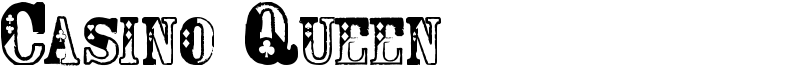 Casino Queen Font
