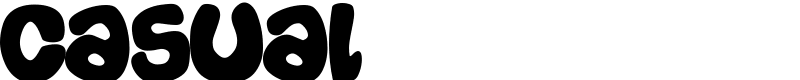 Casual Font