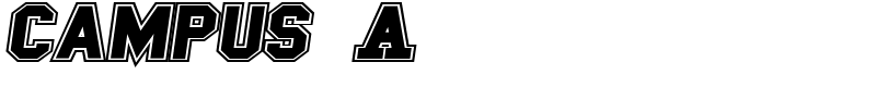 Campus A Font