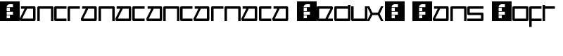 Cancranacancarnaca Redux: Sans Soft Font
