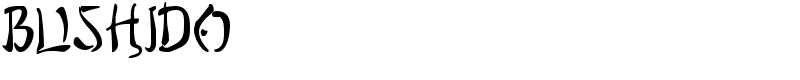 Bushido Font