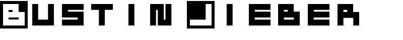 Bustin Jieber Font