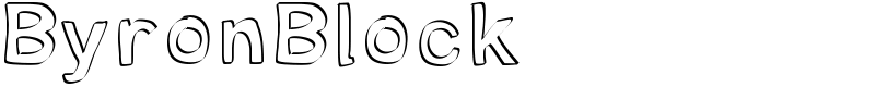 ByronBlock Font