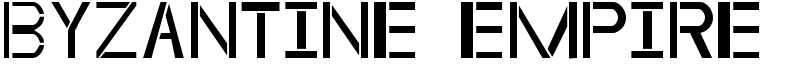 Byzantine Empire Font