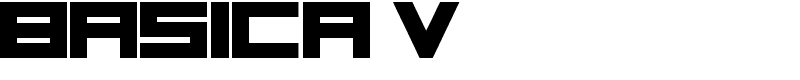 Basica v.2012 Font